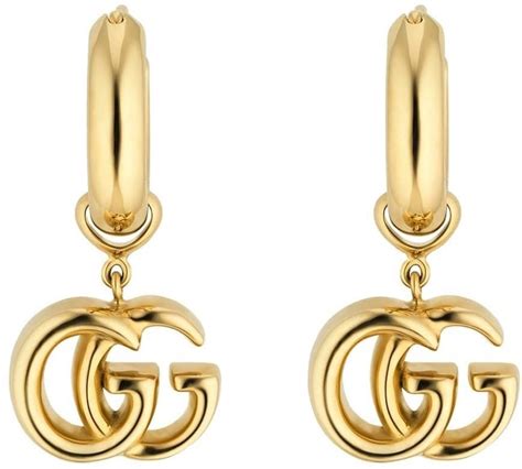 authentic gucci earrings|gucci gold jewellery earrings.